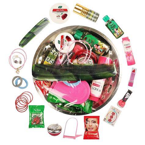 SHRI ANAND Special for Navratri 16 Shringar Kit Pooja Thali Set for ...