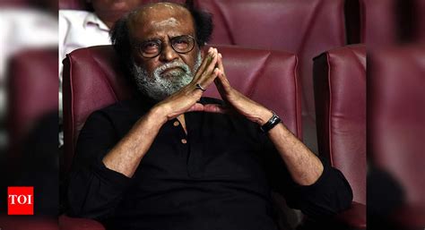 Rajinikanth: God is using me as an actor and I am acting | Chennai News ...