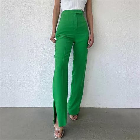 Luna Slit Pants – Label Frenesi Fashion
