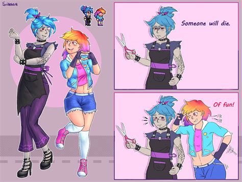 Shimmered Stylist and Party Girl : r/Terraria