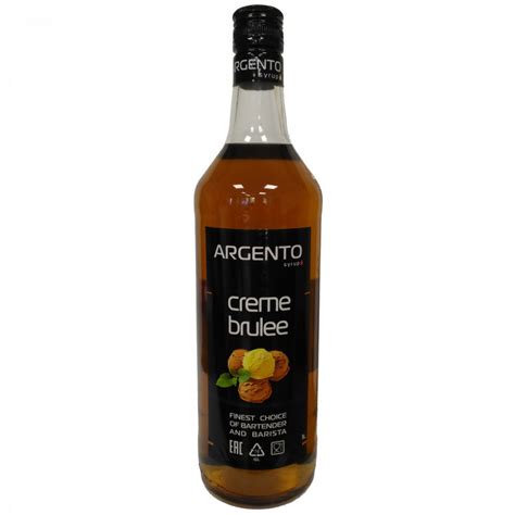 Сироп Argento Creme Brulee (Крем-брюле) 1л — купить в интернет-магазине ...
