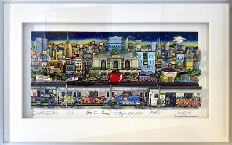 Charles Fazzino - Hot Town, Summer in the City...1970s NYC For Sale at 1stDibs | mike fazzino ...