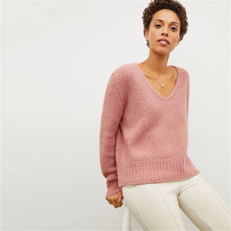 Cathy Sweater - Fine Alpaca :: Himalayan Salt – M.M.LaFleur