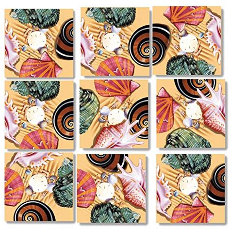 Buy Scramble Squares Sea Shells 9 Piece Challenging Puzzle - Ultimate ...