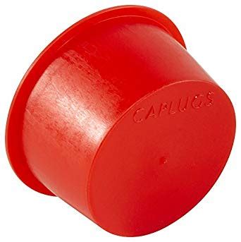 Caplugs T-14X 1.175" Tapered Red Plug Cap – E&E Trading