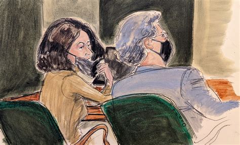 'Substitute camera' sketches Ghislaine Maxwell trial beats | The ...