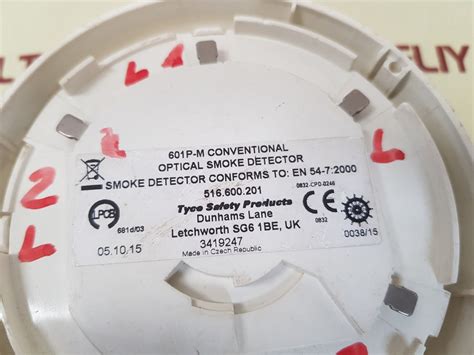 Tyco 601p-m conventional optical smoke detector – Aeliya Marine Tech