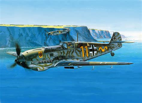 Messerschmitt Bf 109G-6/Trop Regia Aeronautica Sicily Italy 1943 Ww2 ...