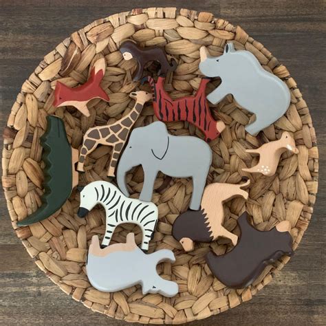 Wild Animals Set |Eco-Friendly Wooden Toys