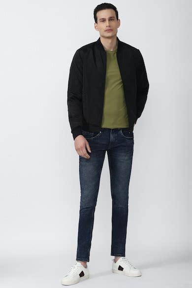 Buy Men Black Solid Casual Jacket Online - 767454 | Peter England