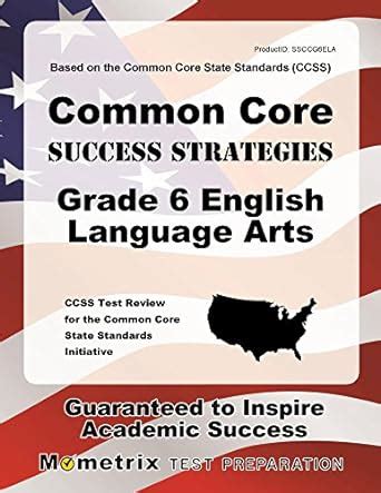 Buy Common Core Success Strategies Grade 6 English Language Arts: Ccss ...