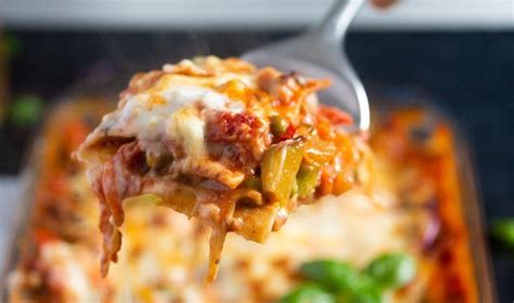Vegetable Lasagna with White Sauce (or Bechamel Sauce  