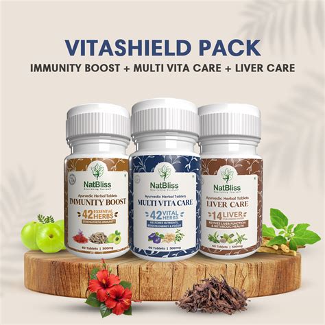 Immunity Boost + Multi Vita + Liver care – NatBliss - Nourishing Yourself