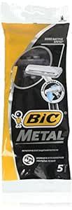 Bic Single Metal Shaver - Pack of 5 : Amazon.in: Health & Personal Care