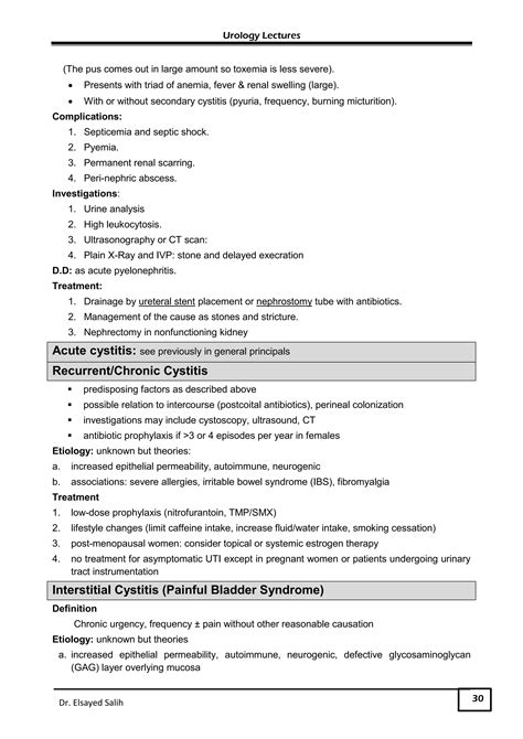 Lectures in urology for undergraduate medical students | PDF