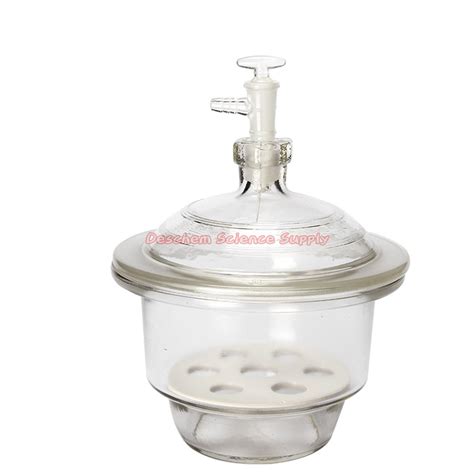 Buy Deschem 150mm,Glass Vacuum Desiccator jar lab dessicator Dryer,6 ...