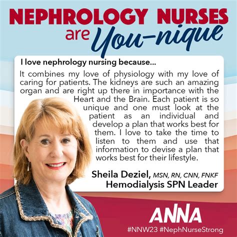 American Nephrology Nurses Association (ANNA) on LinkedIn: #nnw23 #nephnursestrong