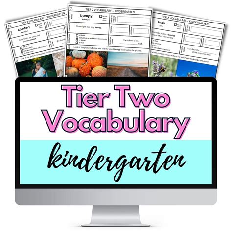 TIER 2 VOCABULARY CURRICULUM – Speech Therapy Store