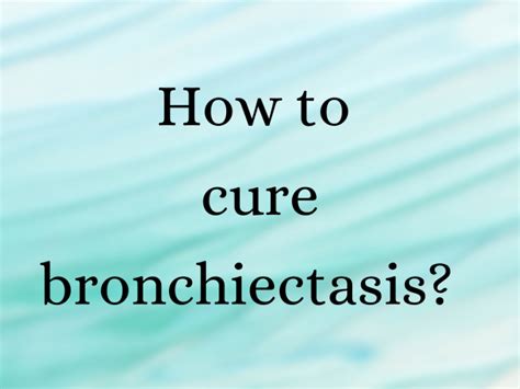 How to cure bronchiectasis? | Salt Therapy for bronchiectasis | Saltworld