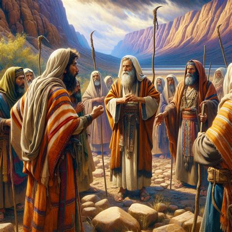 Numbers 1:1 Artwork | Bible Art