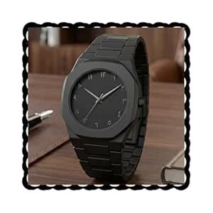 Buy PAPIO® Black Color Modern Minimalist Polycarbon Analog Unisex Watch ...