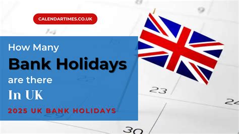 Bank Holidays 2025 UK For England, Wales, Scotland & NI