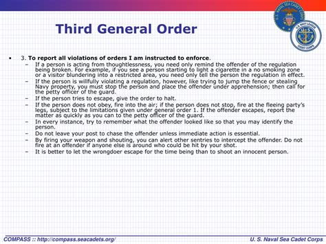 PPT - General Orders of a Sentry PowerPoint Presentation, free download ...