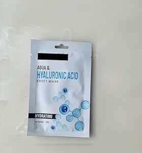 Buy Blue Face Sheet Mask For Glowing Skin | Anti-aging |Face Mask For ...