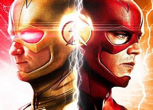 Tv Show The Flash Flash Reverse Flash Matte Finish Poster Paper Print ...
