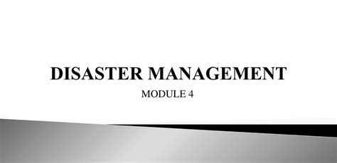 Disaster management Kerala technical university module 4 disaster risk ...