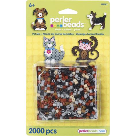 Perler Perler Fun Fusion Beads 2000/Pkg-Pet Mix : Amazon.in: Home & Kitchen