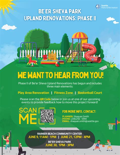 Seattle Parks and Recreation invites community input on Phase II ...