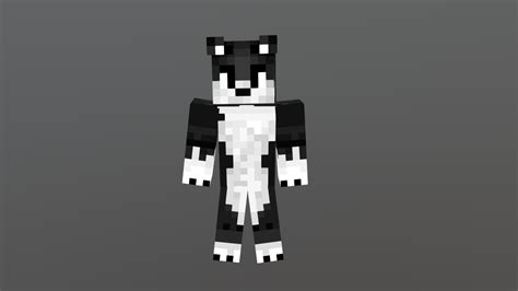 minecraft wolf skin - Download Free 3D model by U.A.C.WAD ...