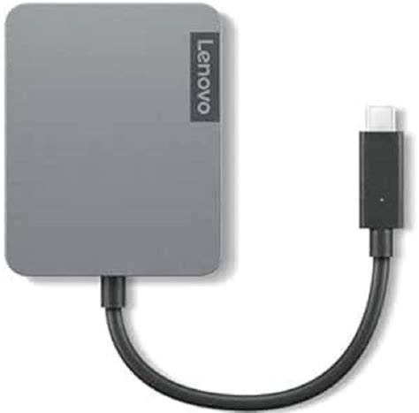 Lenovo USB-C 4-in-1 Travel Hub Gen2, Multiport Adapter for HDMI, VGA ...