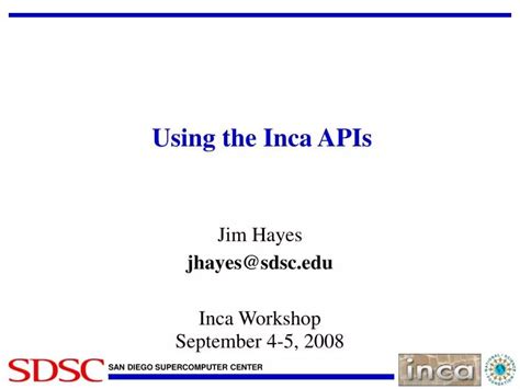 Image result for Inca API Python