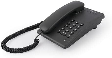 Beetel B17 Corded Landline Phone, Ringer Volume Control,LED for Ring ...