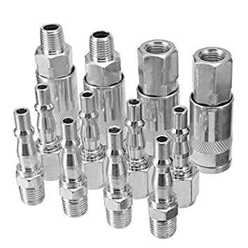 Buy GlobalNiche® 1/4 Inch BSP Fitting Couplings Connector Male/Female ...