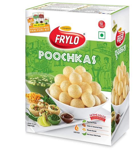 Buy Frylo Multigrain Poochkas, All in One Golgappa/Panipuri Kit with ...