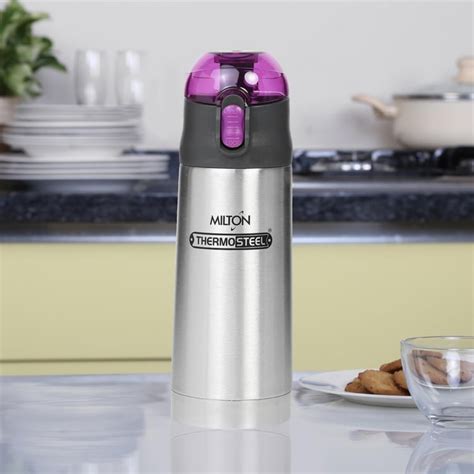 Buy MILTON Crown Thermosteel Flask-400 ml from Milton at just INR 501.0