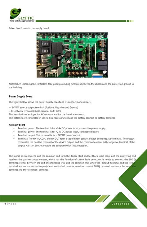 Fire Alarm System - GLYPTIC GLP-440 2 Loop Intelligent Addressable Fire ...
