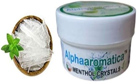 Buy Alphaaromatica Menthol Crystals (Peppermint) 25gms Online at Low ...