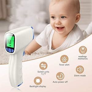 Jumper Infrared Thermometer - No Contact Forehead Thermometer - No ...