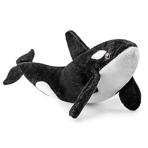 Buy ZHONGXIN MADE Orca Plush Toy - Realistic Orca Stuffed Animals 19in ...