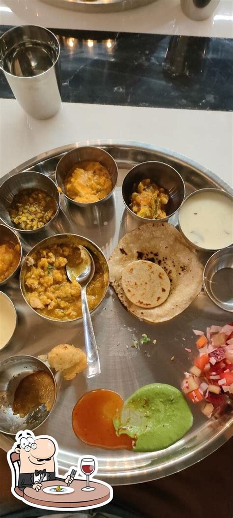 Menu at Rasam Thal, Gandhinagar