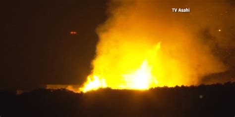 Fire burns down structures at historic Japanese castle