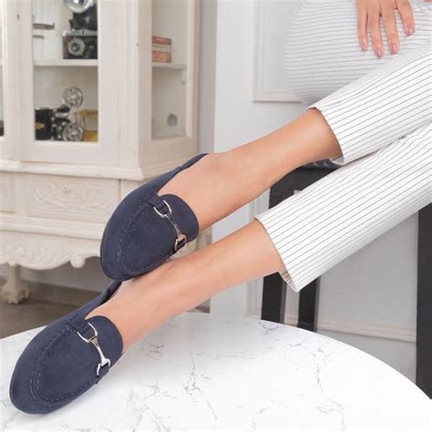 Buy Blue Women's Flats - The Aflip Blue | Tresmode