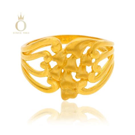 GOLD CASTING LADIES RING