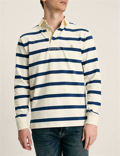 Pure Cotton Striped Rugby Shirt | Joules | M&S
