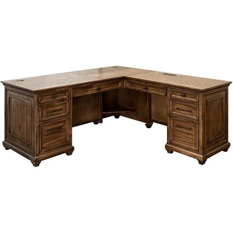 Martin Furniture Traditional Wood L, Writing Table & India | Ubuy