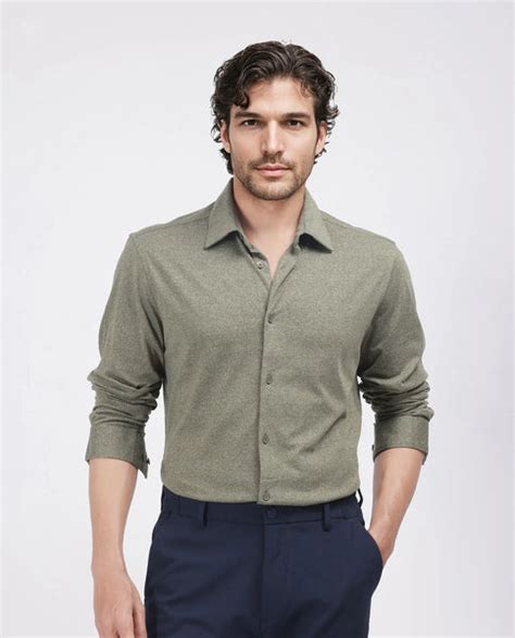 Buy Bler - Olive Regular Fit Plain Shirt| Rare Rabbit